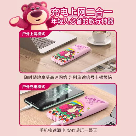 便携储能4G宽带PowFi tt（草莓熊) 商品图1