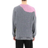 KENZO 高田贤三 男士涂鸦徽标提花混纺羊毛针织衫 混色 FC55 PU658 3CF 97 商品缩略图3