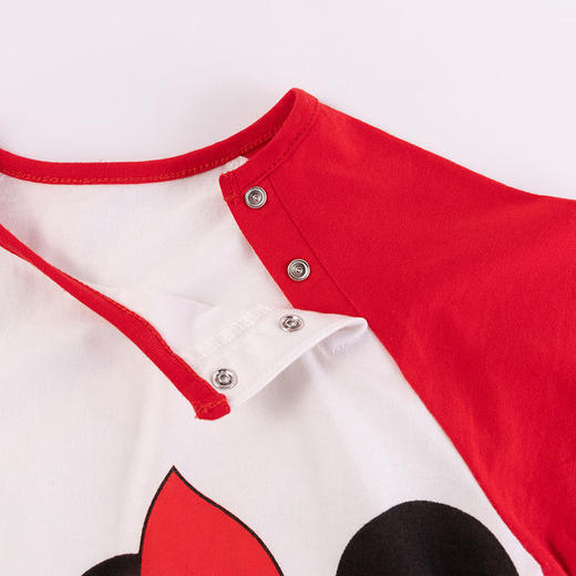 迪士尼童装 女童t恤短袖2021夏季新款洋气中小童上衣儿童打底衫潮212S1502 商品图6