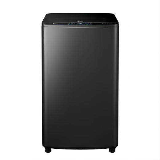 美的（Midea）MB100FC5DT 波轮全自动洗衣机 金属钛 门盖高光黑,白玻,普通银丝印 钢化玻璃 波轮式 商品图3