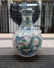 青花斗彩双龙戏珠赏瓶 商品缩略图0