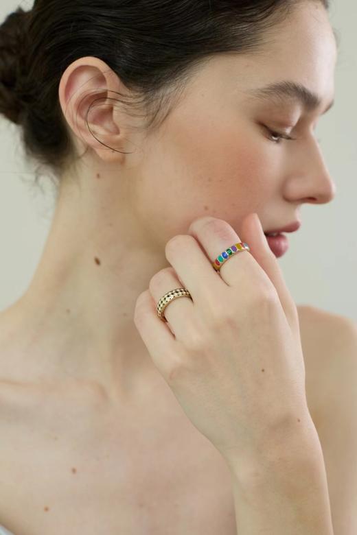 SOL DE VERANO 红墙系列简约戒指 商品图0