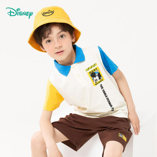 【米奇IP冰瓷棉】24夏款男童冰感短袖套装透气短袖短裤套装ZD2DT045 商品图2