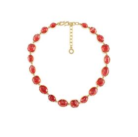 北京仓｜Goossens Paris-Cabochons-Grenadine 项链［法国设计师］
