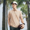 【瞬间凉感】柒牌锦氨短袖polo衫男夏季新款时尚休闲透气翻领T恤	126T72440 商品缩略图1