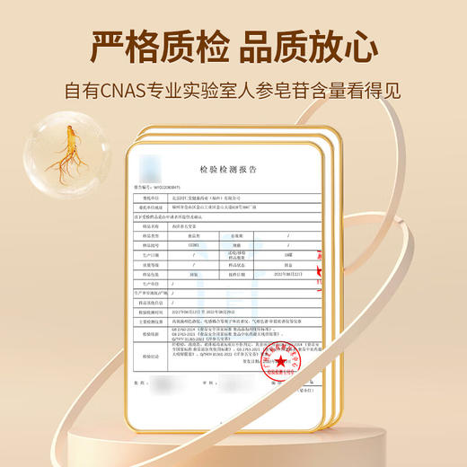 【正宗同仁堂品牌】北京同仁堂 西洋参铁皮石斛枸杞茶 120g（10克X12）礼盒装   温润滋养 独立小罐 SY 商品图4