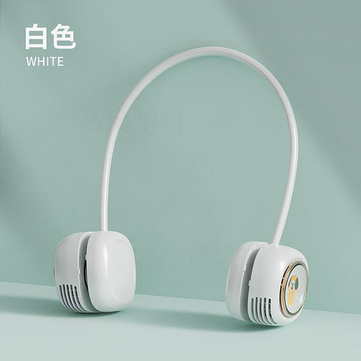 【清凉美学❗️新款口袋挂脖风扇】超轻mini，凉爽不负担❗️3档风力，usb充电迷你小风扇儿童卡通萌宠学生便携式手持户外无叶风扇空调伴侣 商品图6