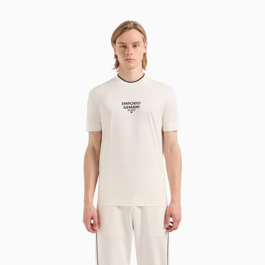 E ARMANI T恤衫男  3D1T731JPZZ-01A4 EA MI VANILLA. 商品图0