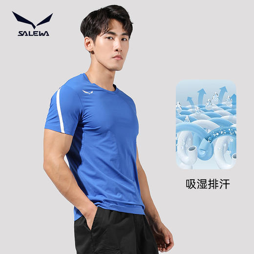 SALEWA沙乐华/男式速干T恤 SWAJI81012 商品图2