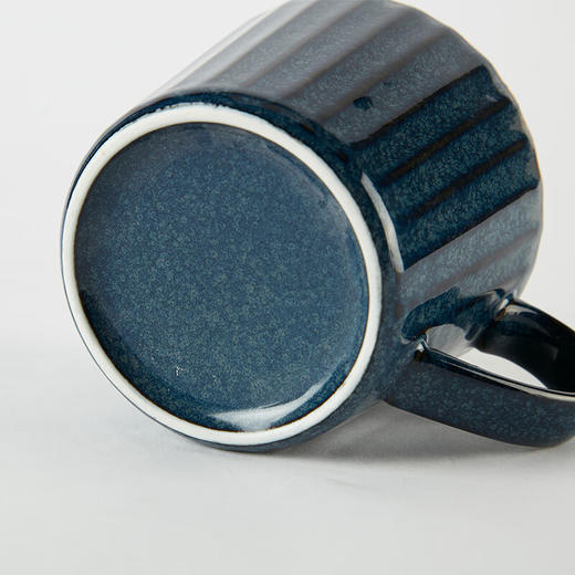 复古马克杯 350ml 窑变深蓝 商品图3