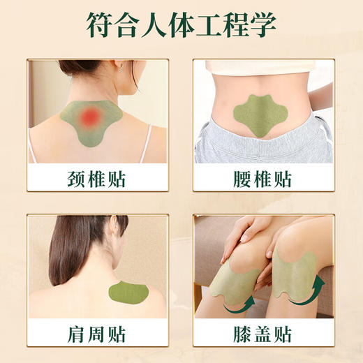 【官方正品】云南白药泰邦艾草贴肩周颈椎膝盖热敷贴膏 商品图2