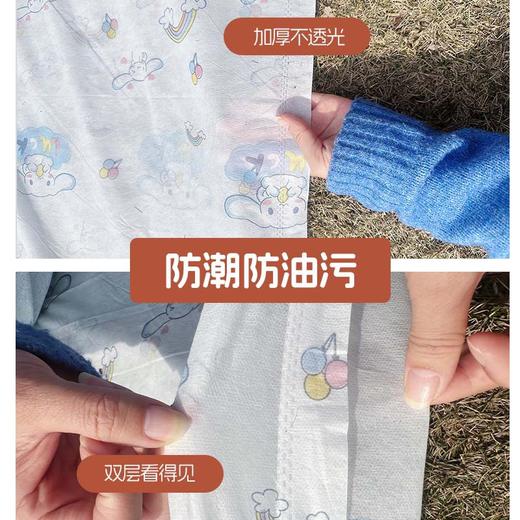 【39.9/任选3件】双层无纺布野餐垫，无需清洗，加大尺寸45%！一次性野餐垫草坪防潮户外加厚春游野餐垫露营便捷郊游海边沙滩垫-QQ--ry 商品图3