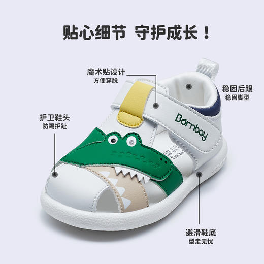 24年新款男童夏季凉鞋学步鞋ZB2DX006 商品图9