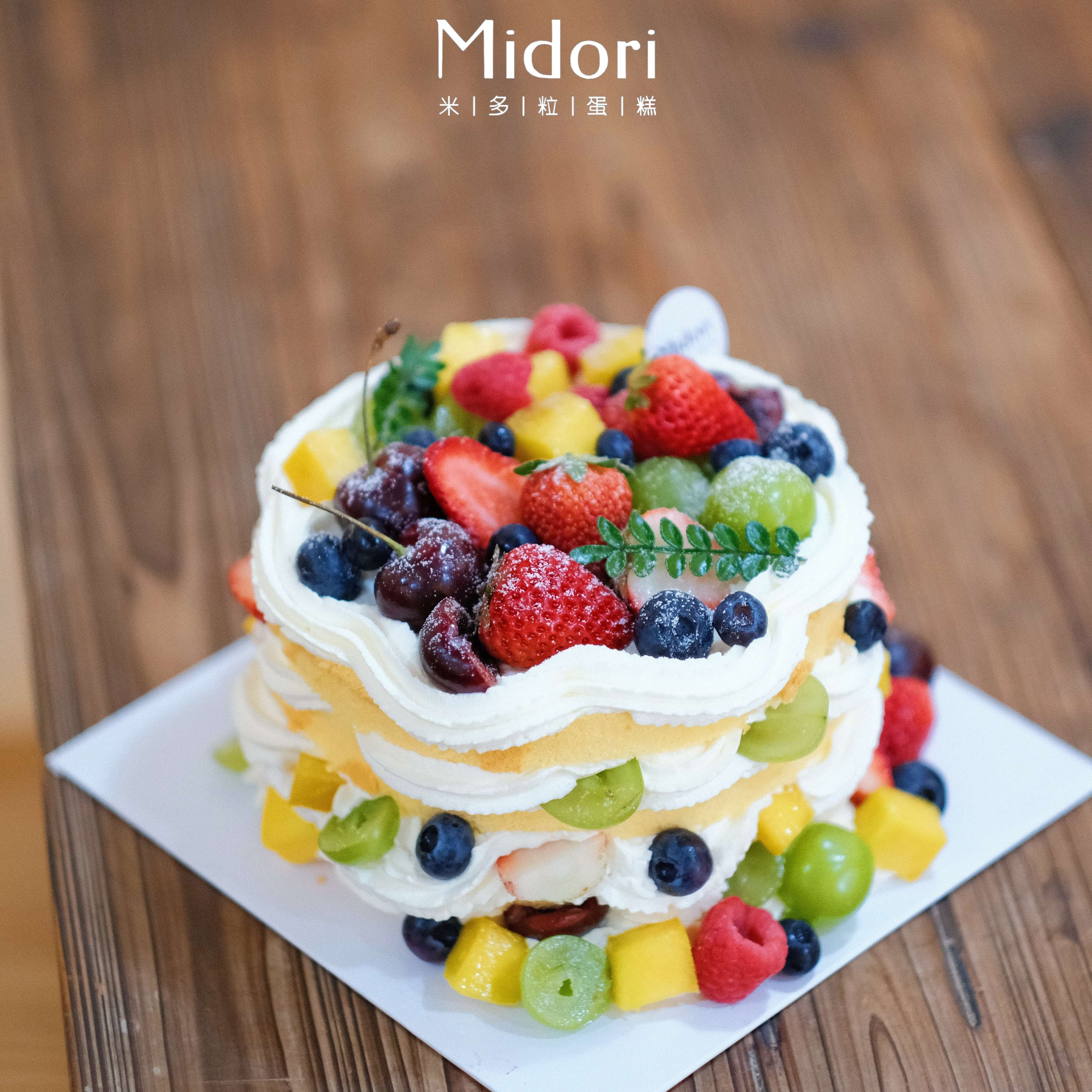 森系浆果裸蛋糕 | 口味蛋糕