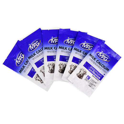 （社群新人礼）【MAG U+系列试用装】金乳钙0.7g*6粒犬用 补钙高浓缩乳钙好吸收(4袋起售) 商品图3