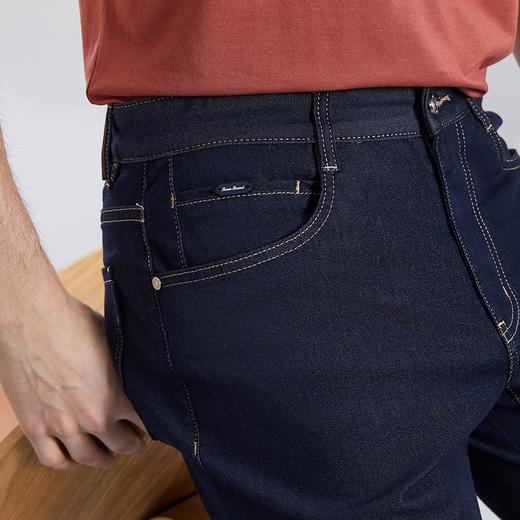 柒牌水洗牛仔裤男2024春夏新款时尚休闲舒适耐磨中青年直筒长裤子	126H71370 商品图2