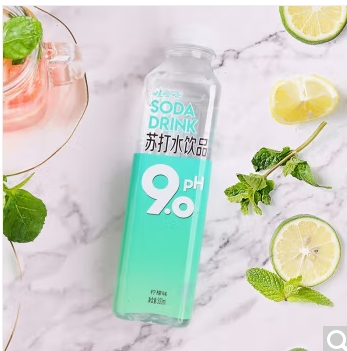 娃哈哈苏打水饮品9PH500ml（仅供济南市区）
