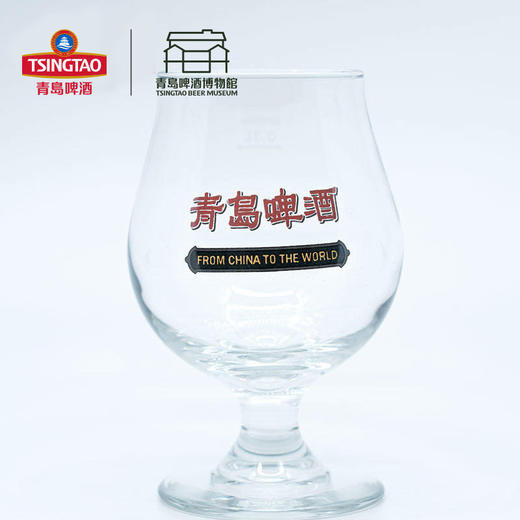 【青岛啤酒博物馆】国潮郁金香啤酒杯0.3L 青岛啤酒 官方文创 商品图2