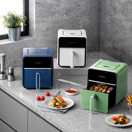 摩飞空气炸锅MR8101  家用4L蒸汽嫩烤一体 商品图0