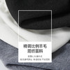 逸阳V领针织衫女2024春叠穿新款开衫上衣宽松短黑色毛衣外套3572 商品缩略图4