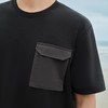 【高弹】柒牌短袖T恤男2024夏季新款时尚休闲工装风口袋圆领上衣	126T72860 商品缩略图2