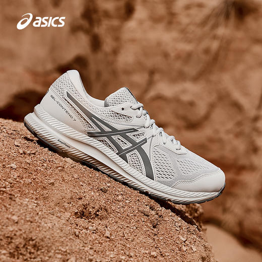 ASICS亚瑟士男子跑鞋GEL-CONTEND 7舒适运动鞋缓震透气回弹慢跑鞋1011B730-020 商品图2