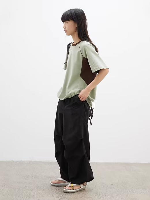 步履不停/4A18084C/山系户外运动休闲透气复古针织短袖T恤 商品图4