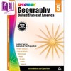 【中商原版】光谱练习册 地理 五年级 Spectrum Geography Grade 5 英文原版 进口图书 小学教辅参考书 Carson Dellosa 商品缩略图0