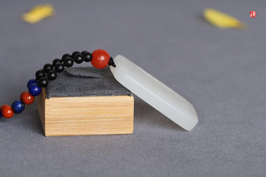 和田白玉【普贤菩萨】吊坠， 配精美挂绳 商品图5