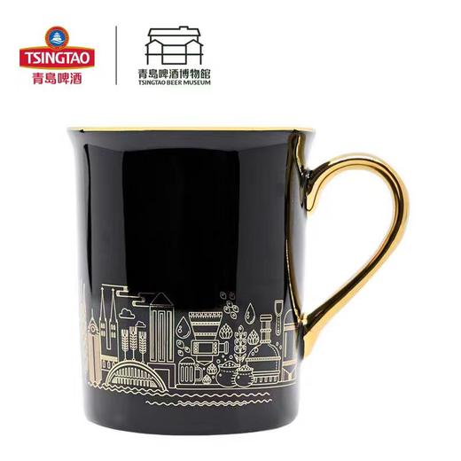 【青岛啤酒博物馆】醉青岛马克杯 320ml 骨瓷材质 精致耐磨 青岛啤酒 官方文创 商品图2