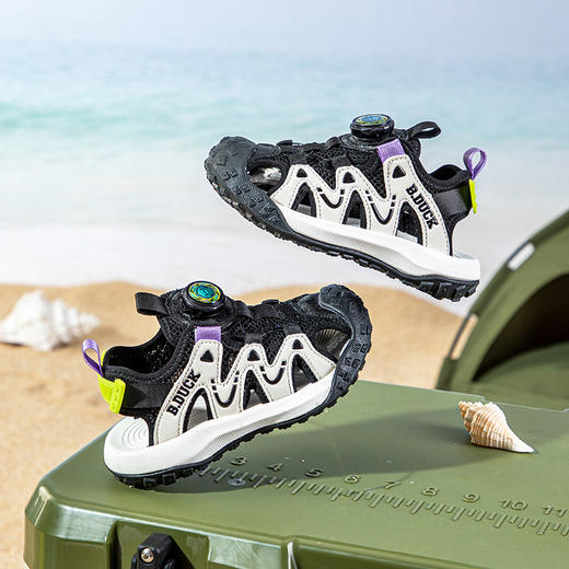 B.Duck小黄鸭童鞋夏季凉鞋26-35 B2585007 商品图2