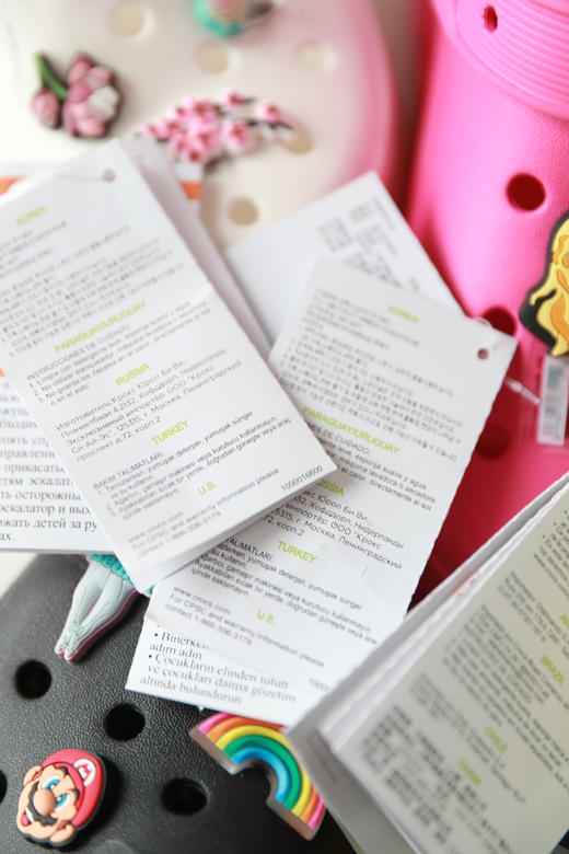 人手一双，泡芙厚底洞洞鞋。599大洋一双の自带拉腿滤镜鞋A041788 商品图12