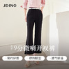 【商场同款】CJTJ420 “ 人鱼裤 ” 9分裤型，夏季穿着更加清凉 侧边精致织带视觉拉伸比例 好看精致 版型显瘦好穿不拘束身高 黑色微喇裤 商品缩略图1