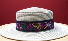 琼中黎锦-防晒帽