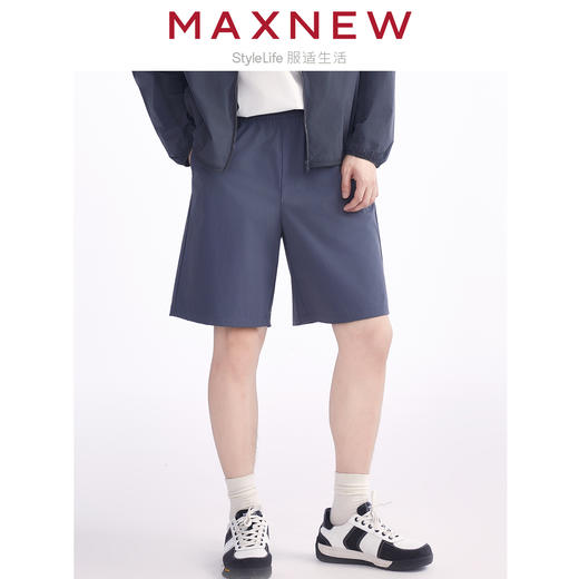 【短裤】男装休闲速干宽松五分裤 1N2114202 商品图0