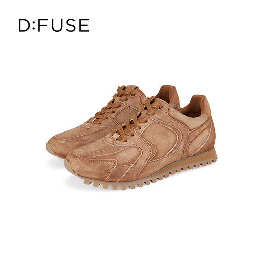 D:FUSE迪芙斯秋季新款美拉德色系带德训鞋阿甘鞋DF41112157 商品图5