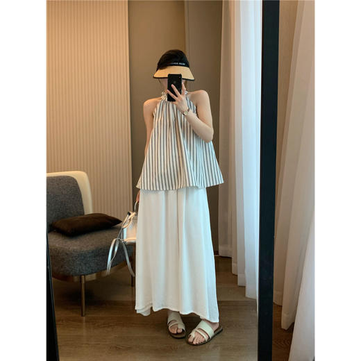 SUTUS/《夏日飘飘裤》丨慵懒设计感 百搭显瘦阔腿裙裤 商品图2