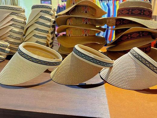 琼中黎锦-防晒帽 商品图2