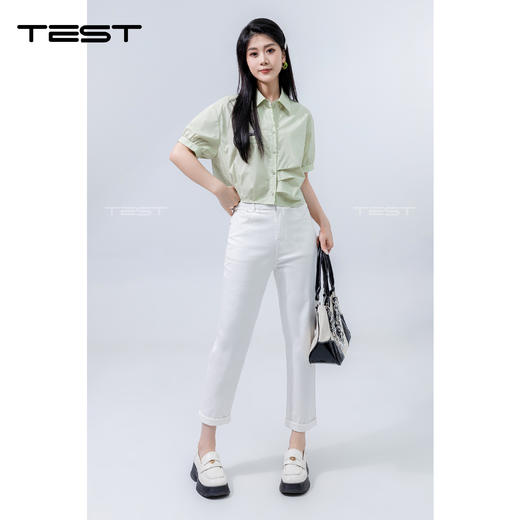 夏上新时尚气质优雅个性百搭衬衣1242038 商品图4