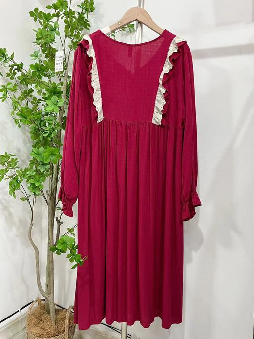 限七夕活动→喜出Z013人棉软料连衣裙 商品图2