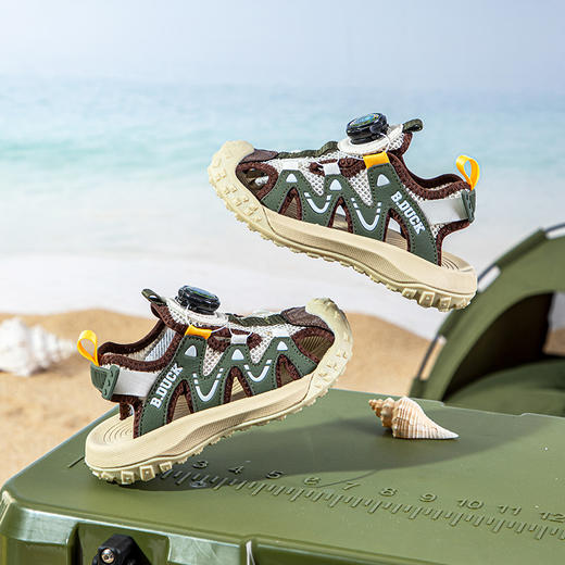 B.Duck小黄鸭童鞋夏季凉鞋26-35 B2585007 商品图3