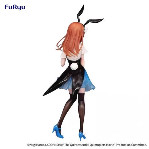 FURYU 正版  五等分的花嫁 中野三玖 兔女郎 制服 景品手办 商品图1