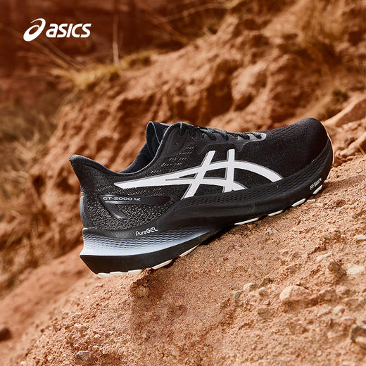 ASICS亚瑟士GT-2000 12男子跑鞋回弹透气缓震耐磨稳定支撑运动鞋1011B691 商品图0