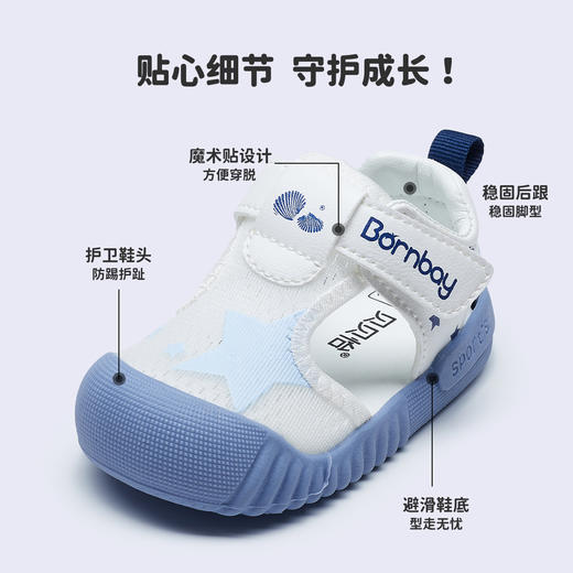 24年新款宝宝鞋男女童夏季凉鞋学步鞋ZB2DX007 商品图10