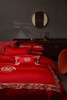 利路米家纺高档婚嫁婚庆喜被六件套百支棉陪嫁大红色系--欢喜 商品缩略图2