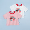 迪士尼【5A抑菌】24夏季女童短袖T恤米妮IP纯棉透气上衣凉感T恤ZD2DS038 商品缩略图6