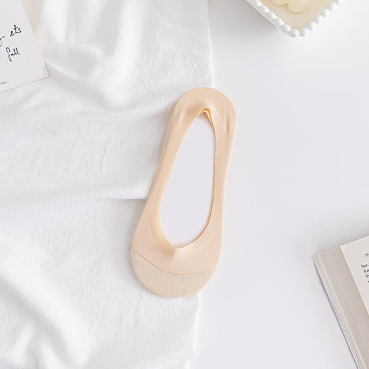 【限时福利！39.9/8双！】夏日穿搭配诀窍，纯棉底防滑，百搭冰丝船袜女，超薄不掉跟袜套短袜高跟鞋浅口隐形袜子，多重防护让你忘掉烦恼！ 商品图5