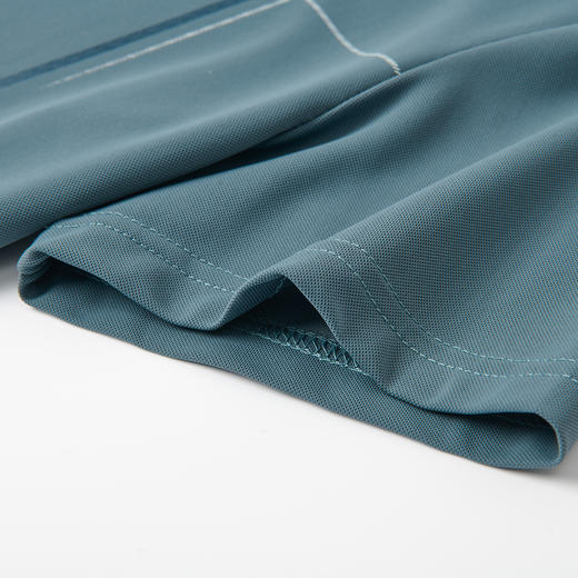 【珠地网眼】罗蒙男士冰丝t恤男短袖男夏季薄款透气速干polo衫男短袖 商品图6