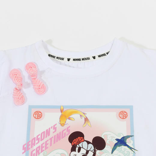 迪士尼24年夏款女童短袖半身裙套装ZD2DT022 商品图1