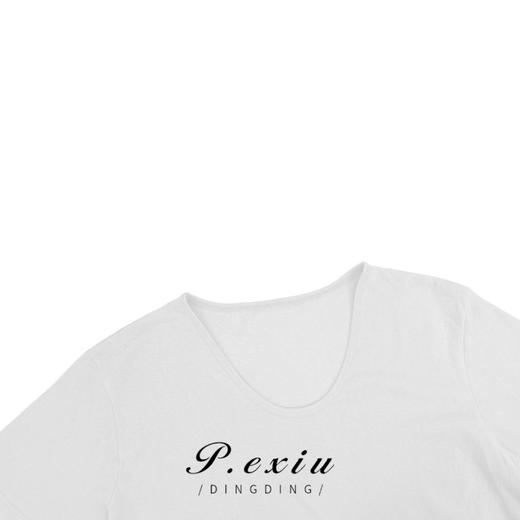 03-3 潘依绣丁丁宠粉简约百搭U领打底七色可选短袖T恤  W-61068 商品图2